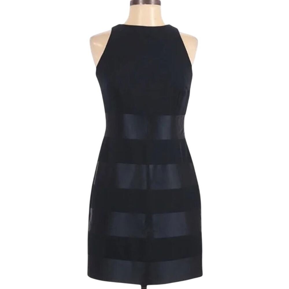 Vintage Laundry by Shelli Segal Black‎ Sleeveless Sheath Dress Size 8